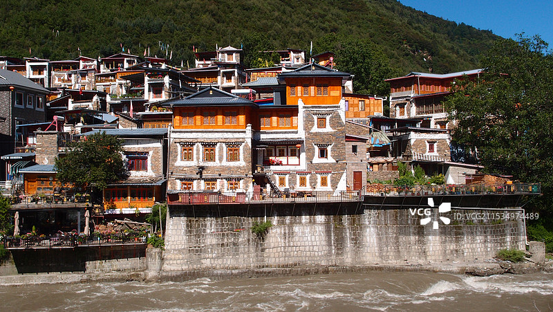 阿坝卓克基土司官寨文化旅游景区图片素材