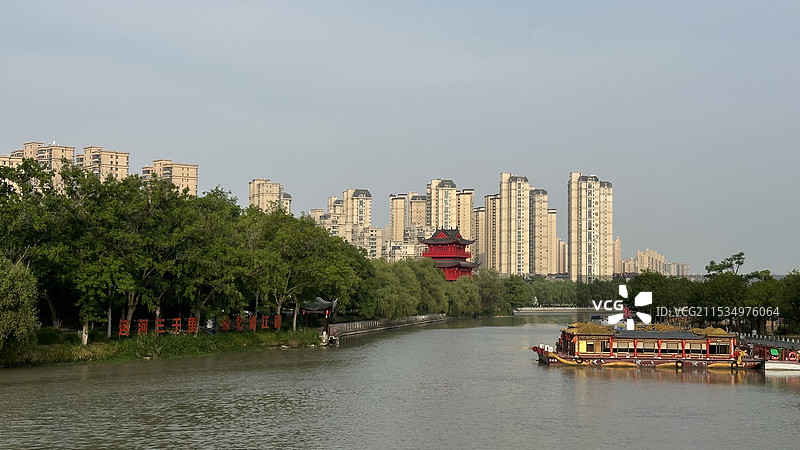 淮安市古淮河文化生态景区图片素材