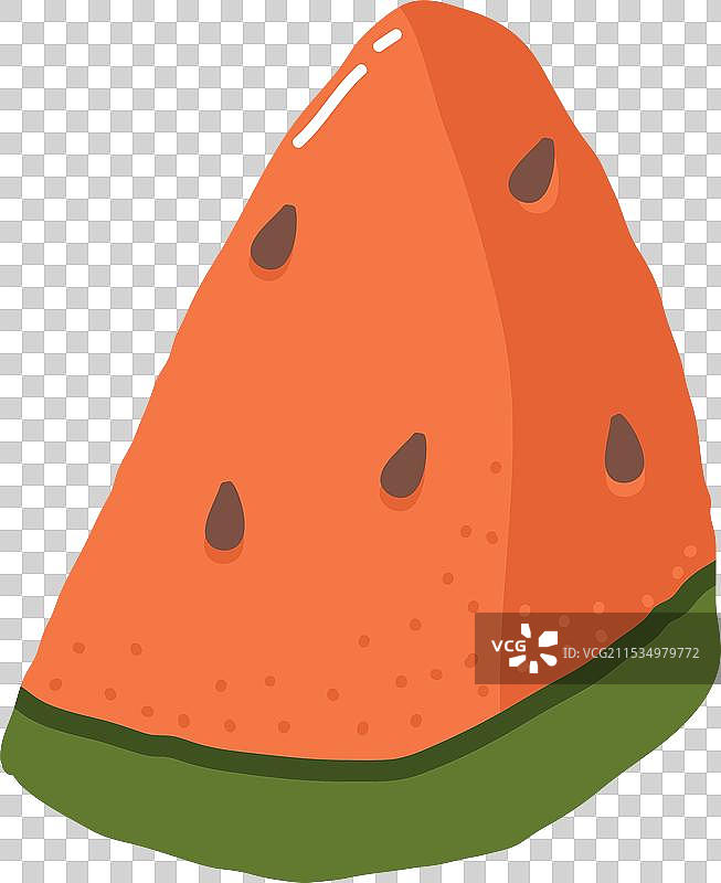 手绘西瓜作品图片素材