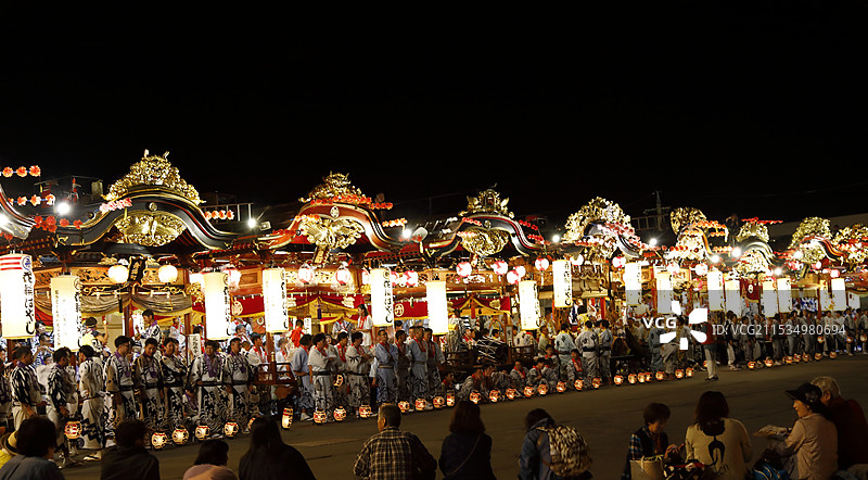 八月：花轮市花轮湾图片素材