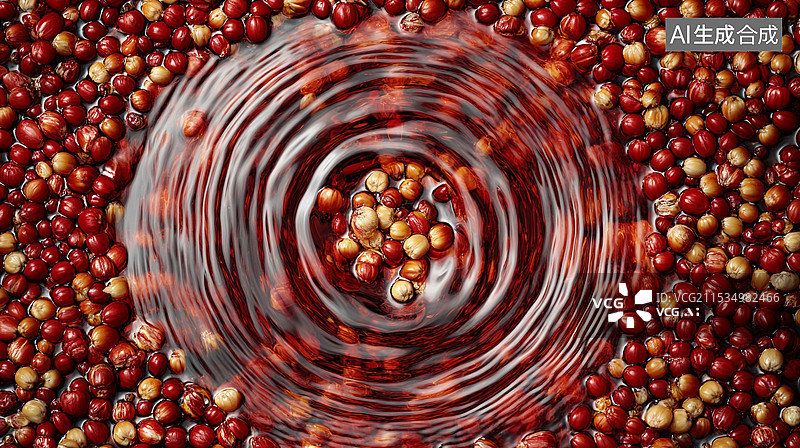 【AI数字艺术】红高粱水泡发酵酿酒图片素材