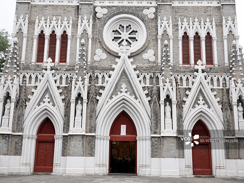 天主教北京教区西什库教堂图片素材