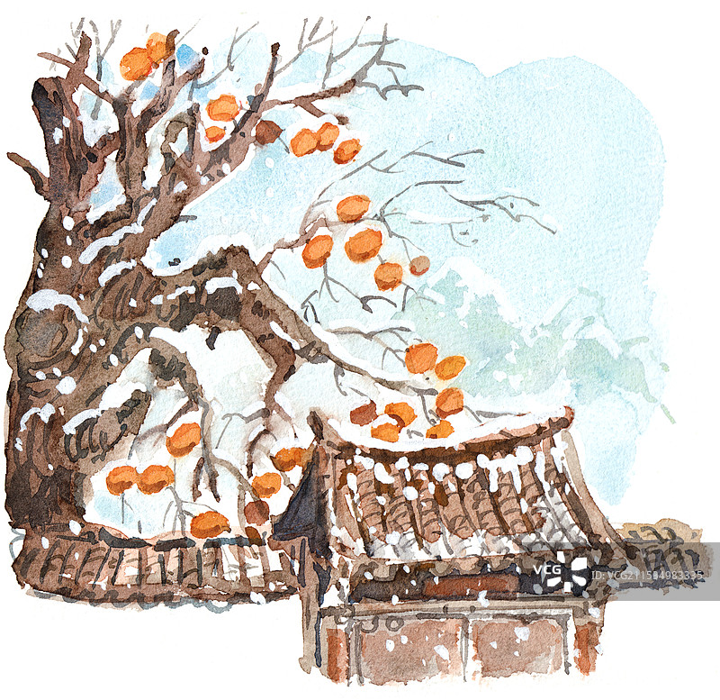 24节气大雪图片素材