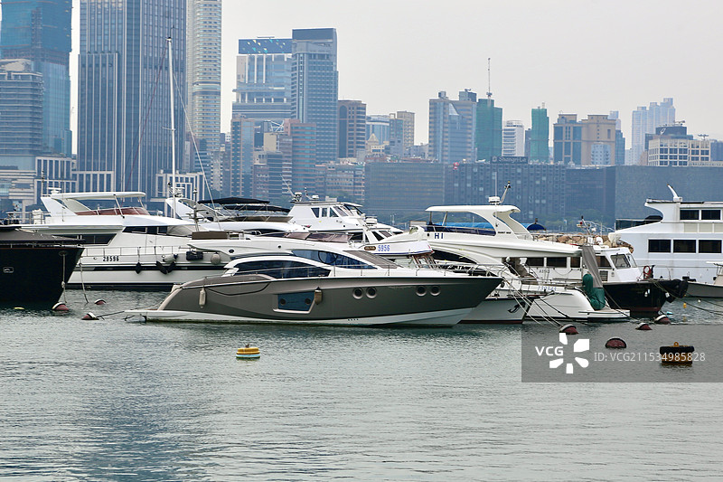 城市中心游艇俱乐部图片素材