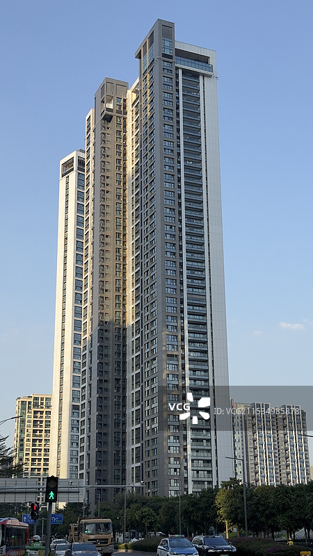 深圳·后海-现代超高层住宅图片素材