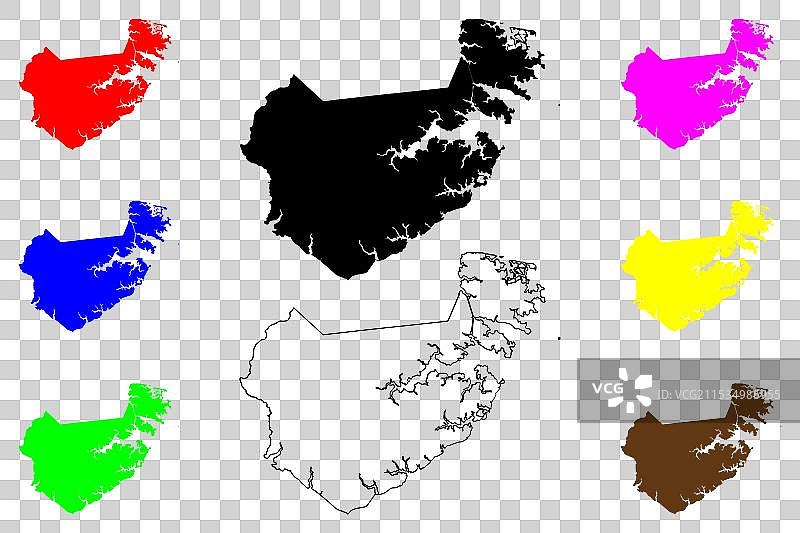 美国北卡罗来纳州帕姆利科县图片素材