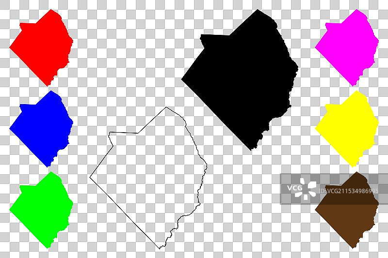 罗伯逊县，北卡罗来纳州，美国县图片素材