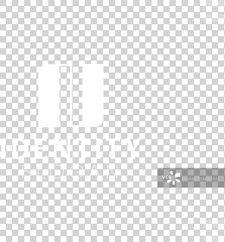 现代字母n、s或z的方形单字母组合图片素材