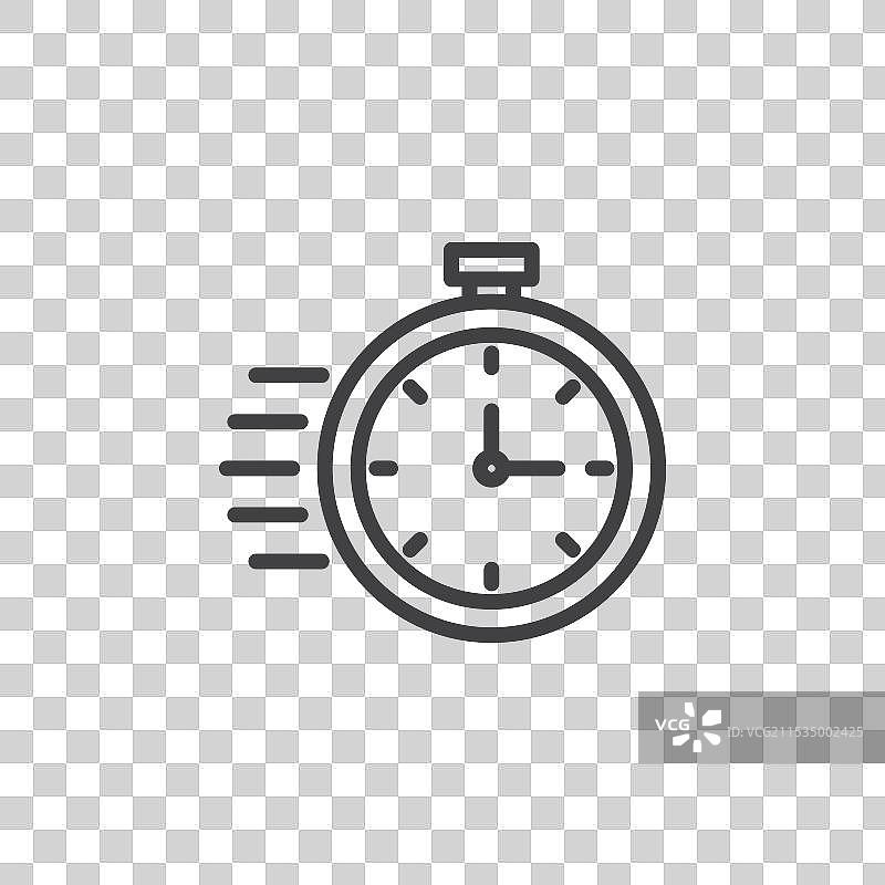 简单的黑色细线表达线条图片素材