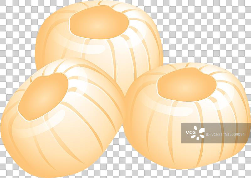 小年传统美食糖瓜 灶糖插画元素图片素材