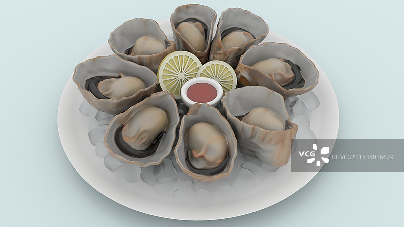 美味生蚝图片素材