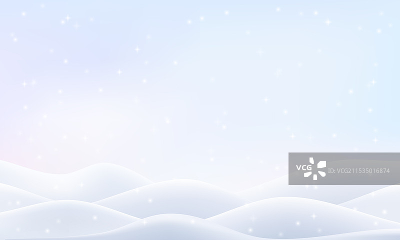 雪边界领奖台3D背景冬季图片素材