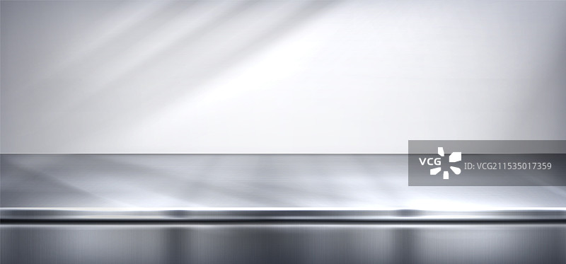 3D金属厨房桌面不锈钢台面图片素材