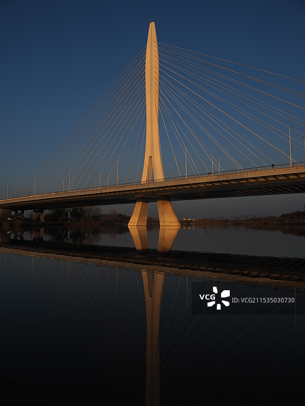神农湖大桥-山西长治图片素材
