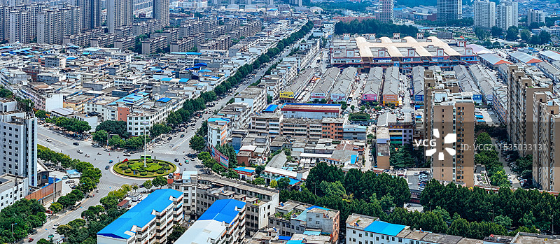 方城县 龙泉公园 潘河大桥 润豪世纪 阳城公园 航拍图片素材