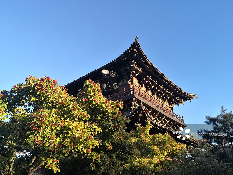 山西大同华严寺图片素材