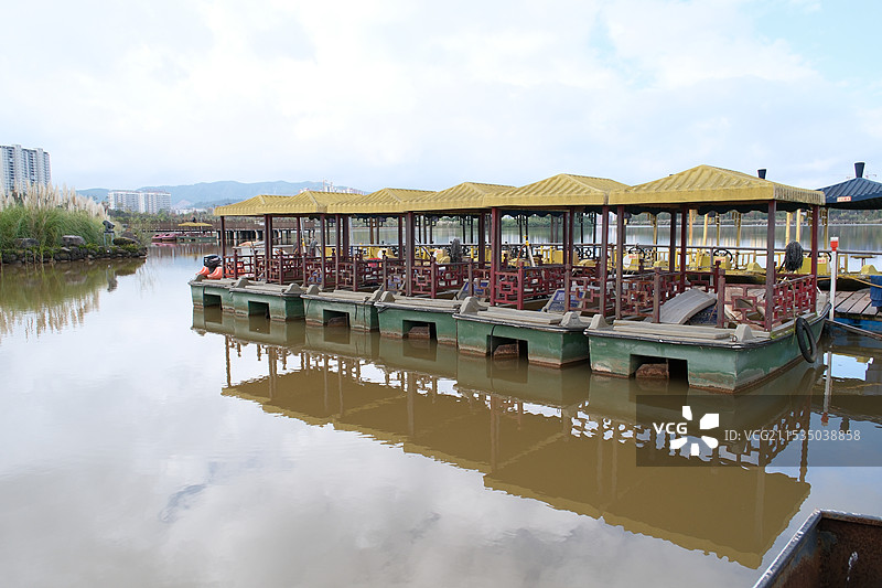 楚雄彝海公园图片素材