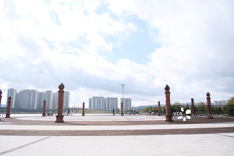 楚雄彝海公园图片素材