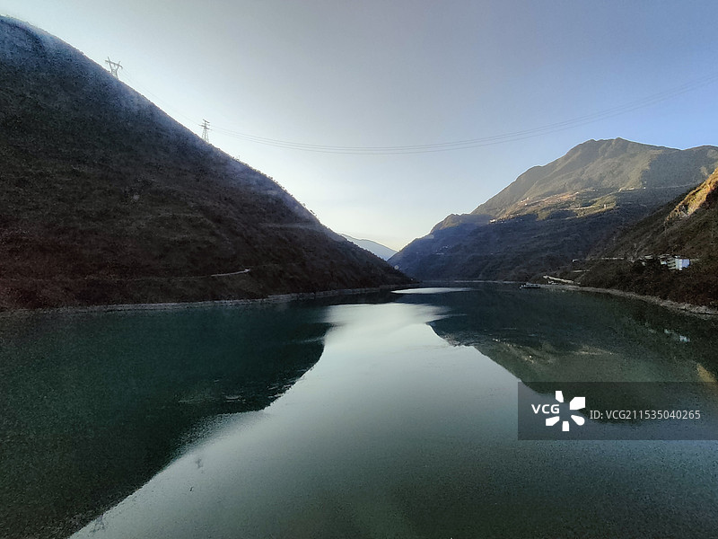 丽江观音峡景区图片素材