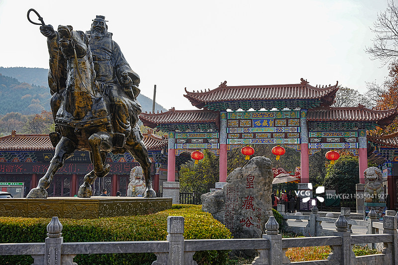 宿州萧县皇藏峪国家森林公园图片素材