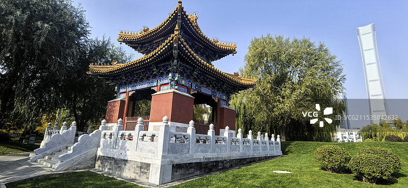 北京庆丰公园图片素材