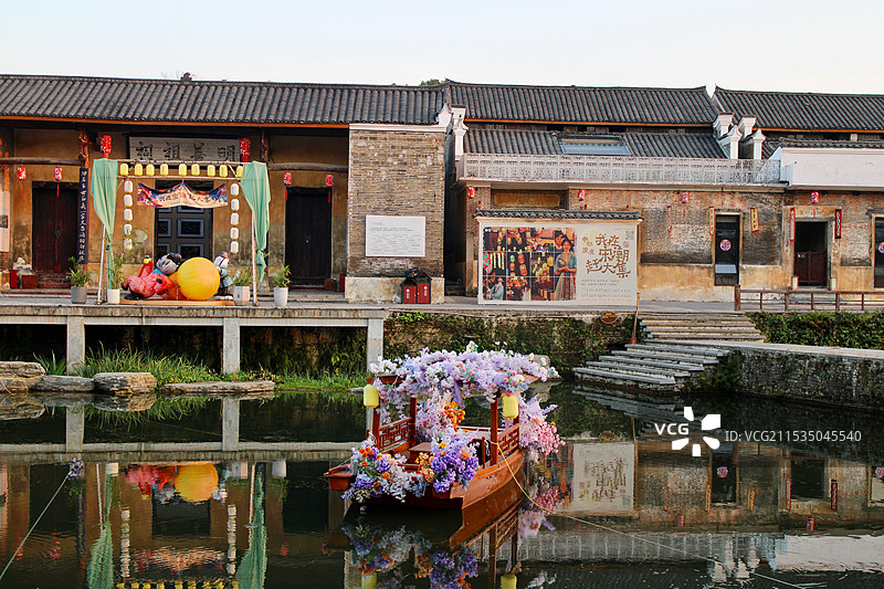 吉安钓源古村景区图片素材