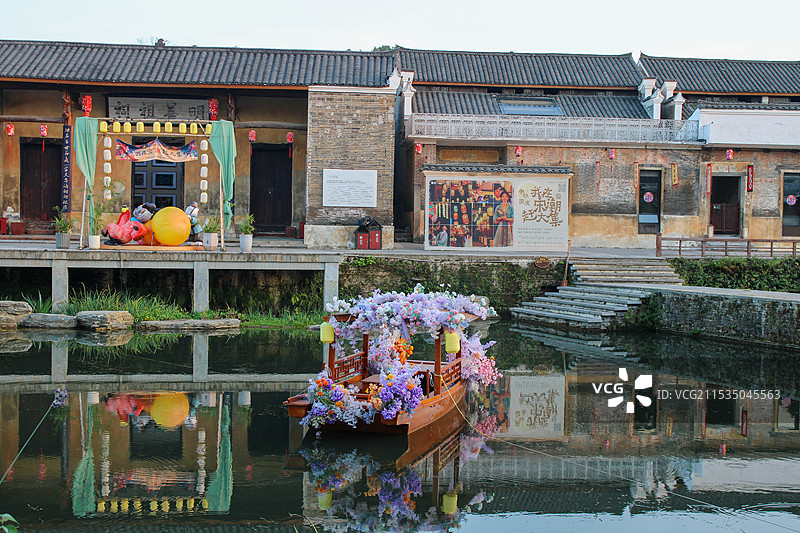 吉安钓源古村景区图片素材