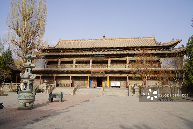 张掖山丹大佛寺旅游景区图片素材
