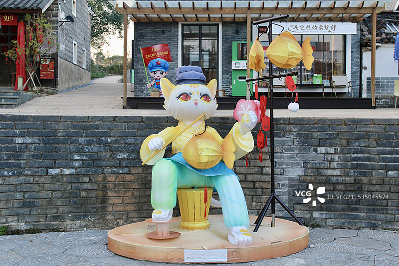 吉安钓源古村景区图片素材