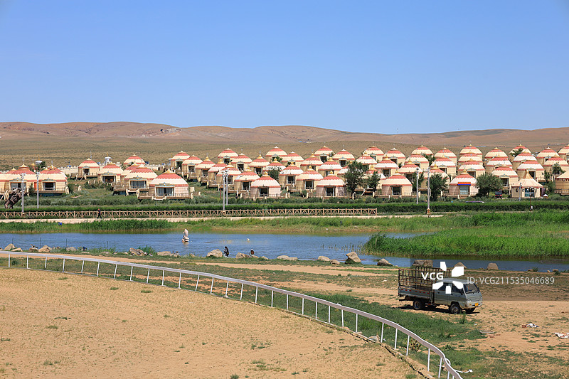 乌兰察布格根塔拉草原旅游中心图片素材