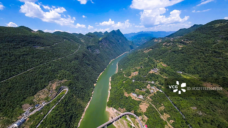 恩施州建始野三峡景区图片素材
