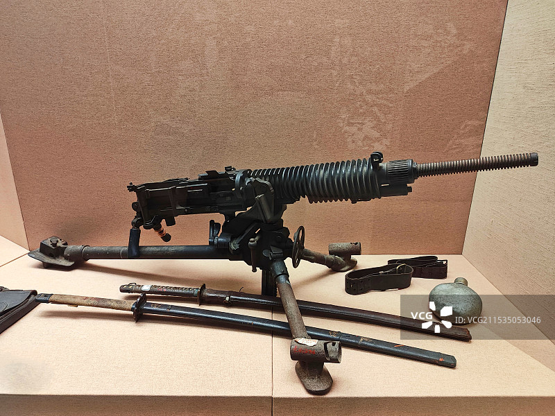 缴获日军战利品图片素材