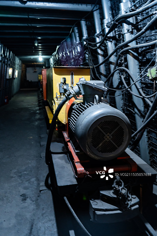 太原中国煤炭博物馆“煤海探秘游”图片素材