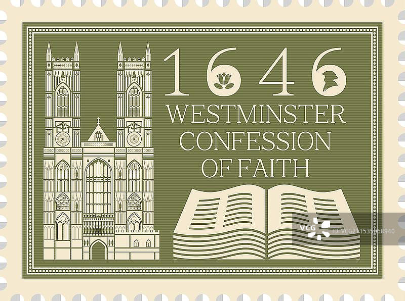 1646年威斯敏斯特信条图片素材