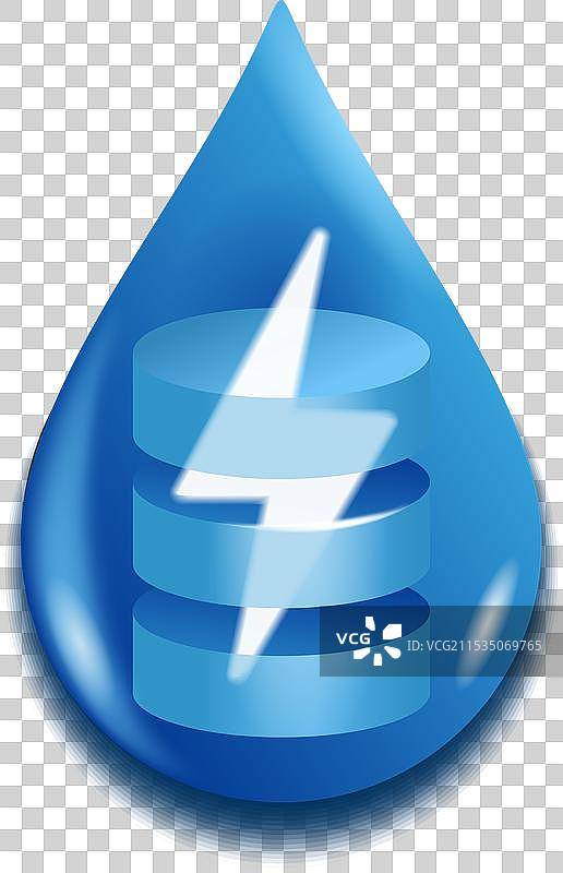 能量饮料3D图标与充电指示器图片素材