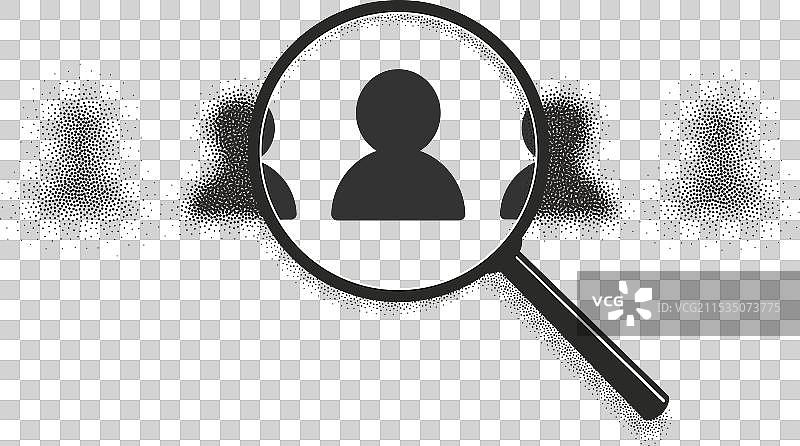 我们正在招聘人才搜索人力资源招聘概念图片素材