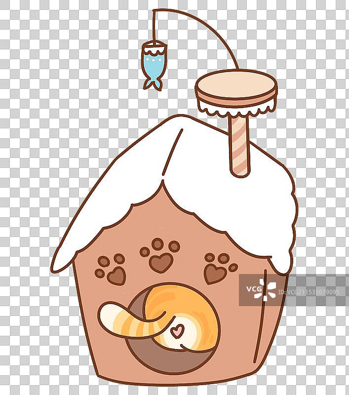 猫窝元素图片素材