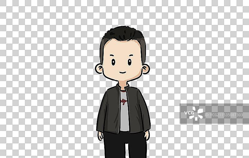 站着的男生图片素材