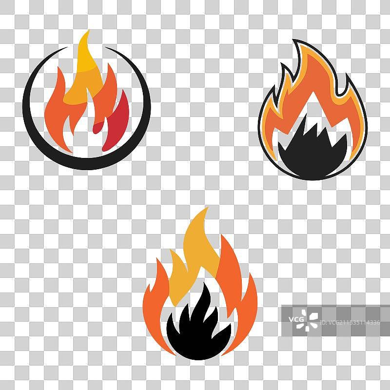 火焰标志图片素材