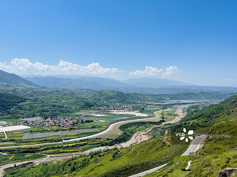 临夏县云上河州景区图片素材