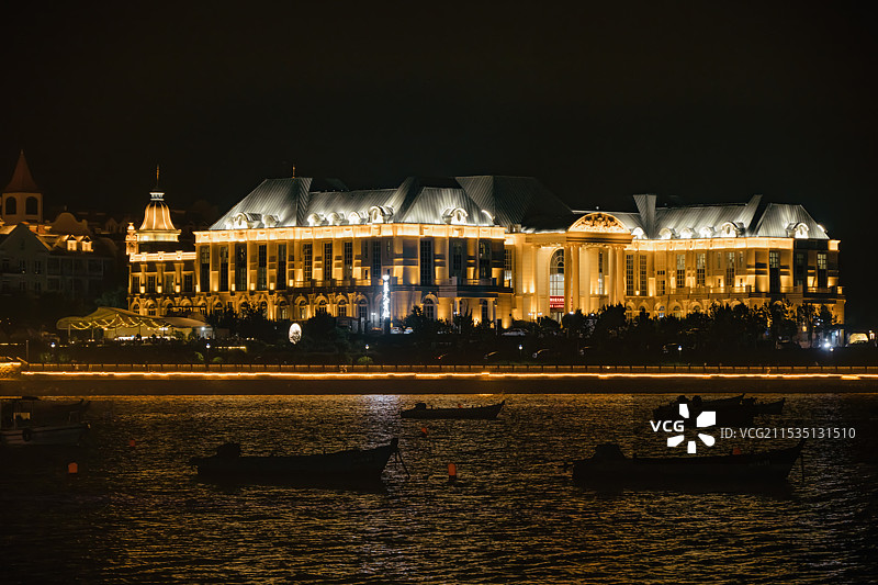 烟台海昌渔人码头旅游景区图片素材