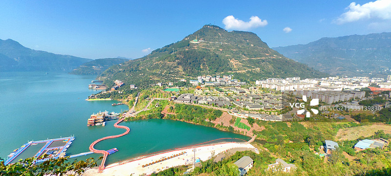 宜宾市屏山县马湖府古镇图片素材