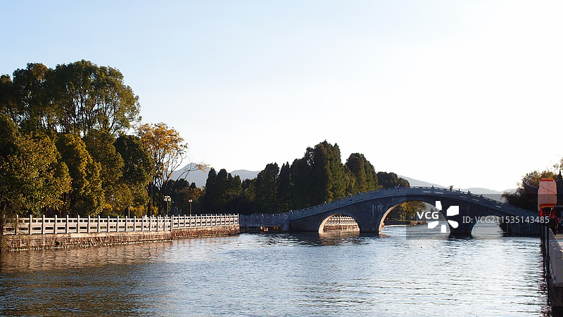大观楼一景图片素材
