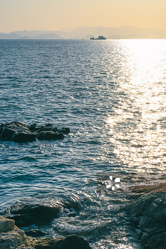 岛屿上的光影（大鹏新区沙鱼涌）图片素材