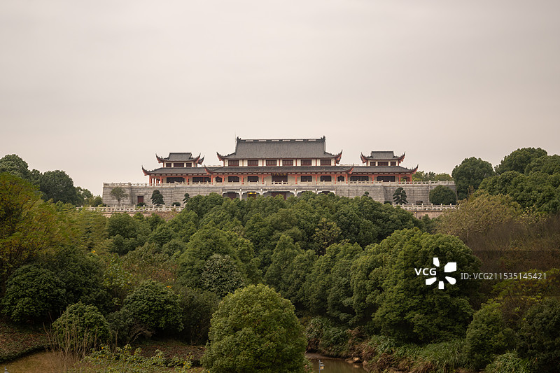 九江中华贤母园景区图片素材