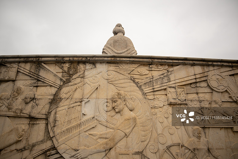 九江中华贤母园景区图片素材