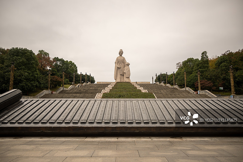 九江中华贤母园景区图片素材