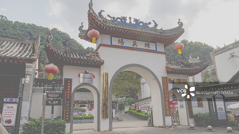 来宾忻城莫土司衙署景区图片素材