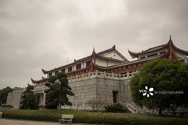 九江中华贤母园景区图片素材