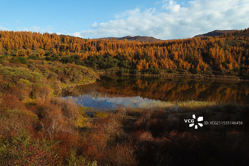 平凉市庄浪县朝那湫景区图片素材